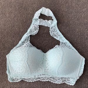 Victoria’s Secret bandeau with choker neckline